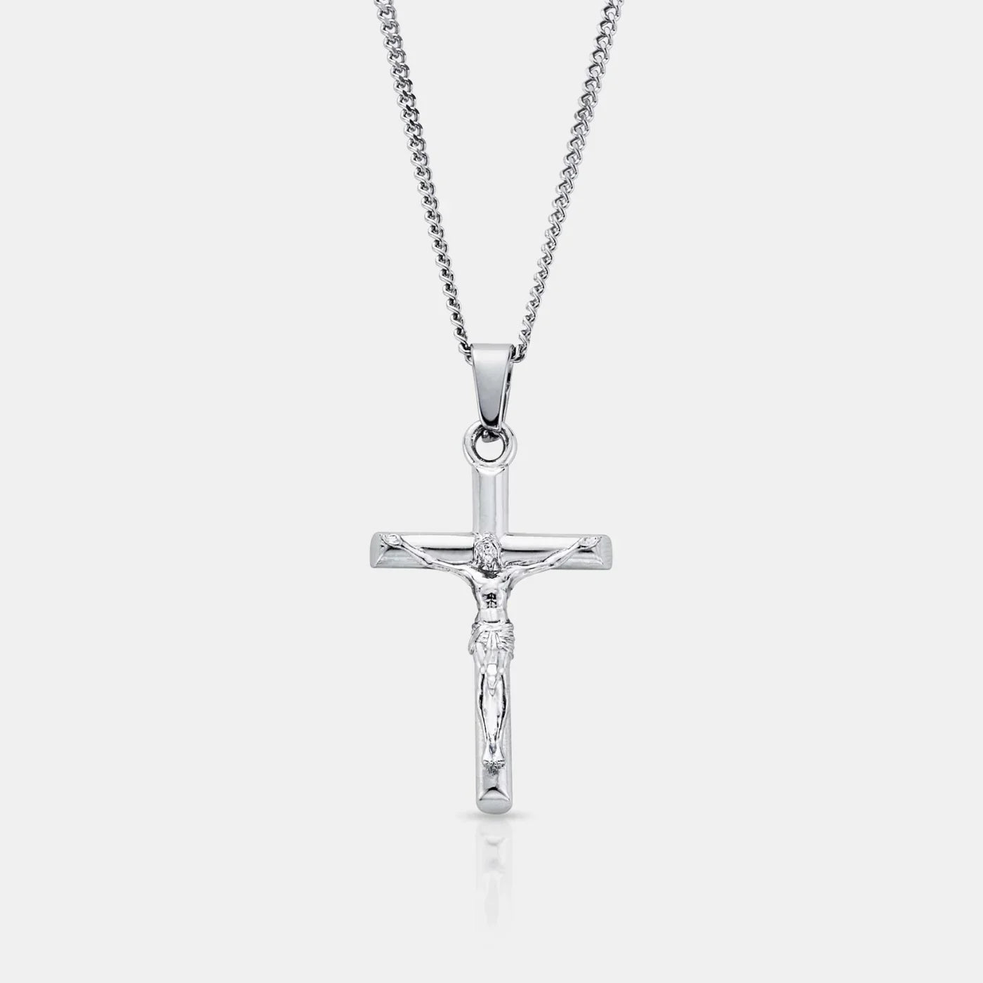 Cross Mini Pendant — Silver