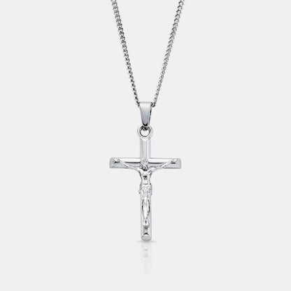 Cross Mini Pendant — Silver