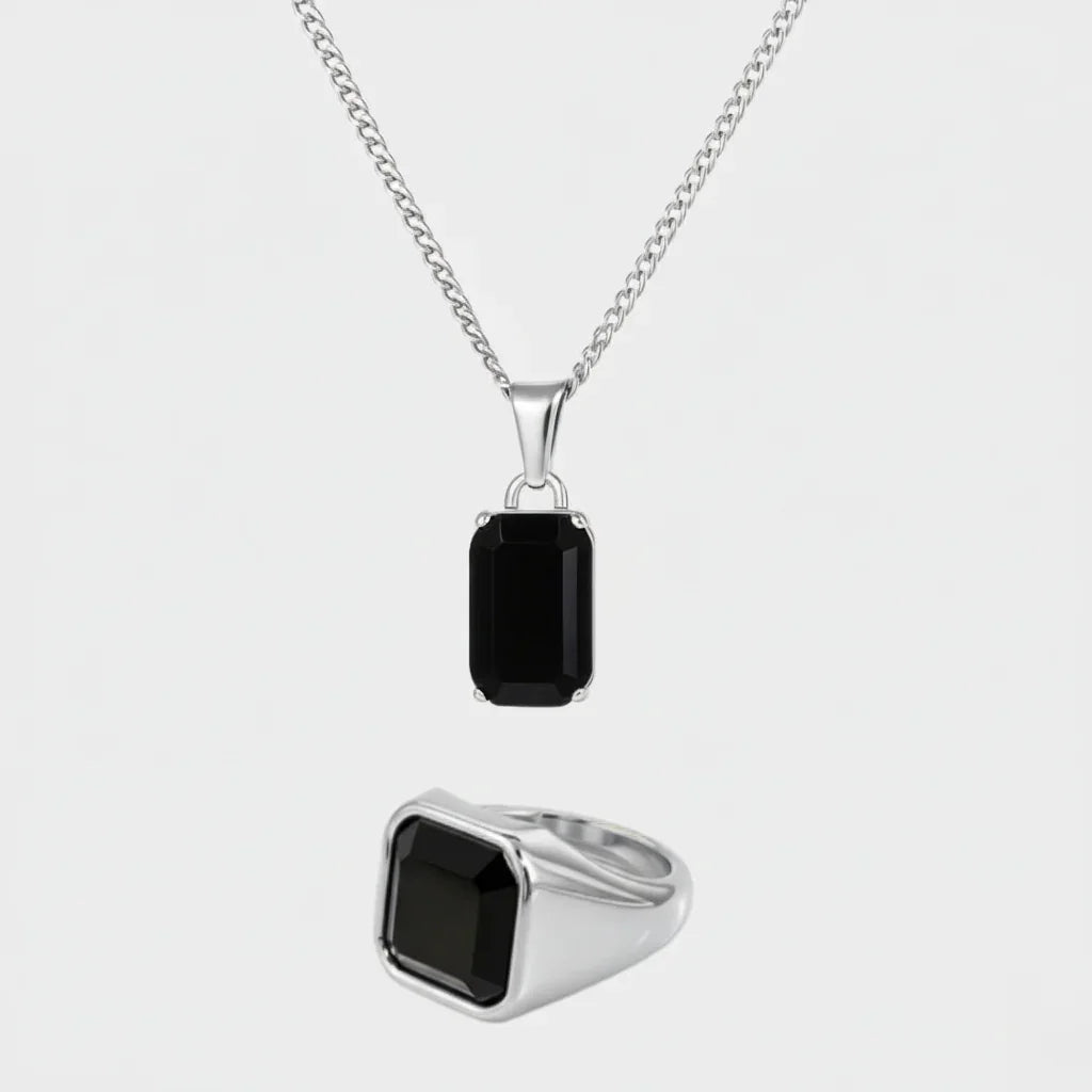 Eclipse Men's Set — Silver