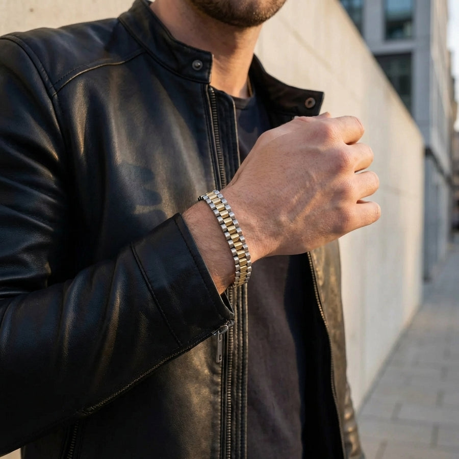 STAVR Urban — Rolex Bracelet — 18K Gold / silver